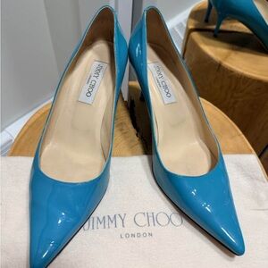 Jimmy Choo Teal Women's Heels